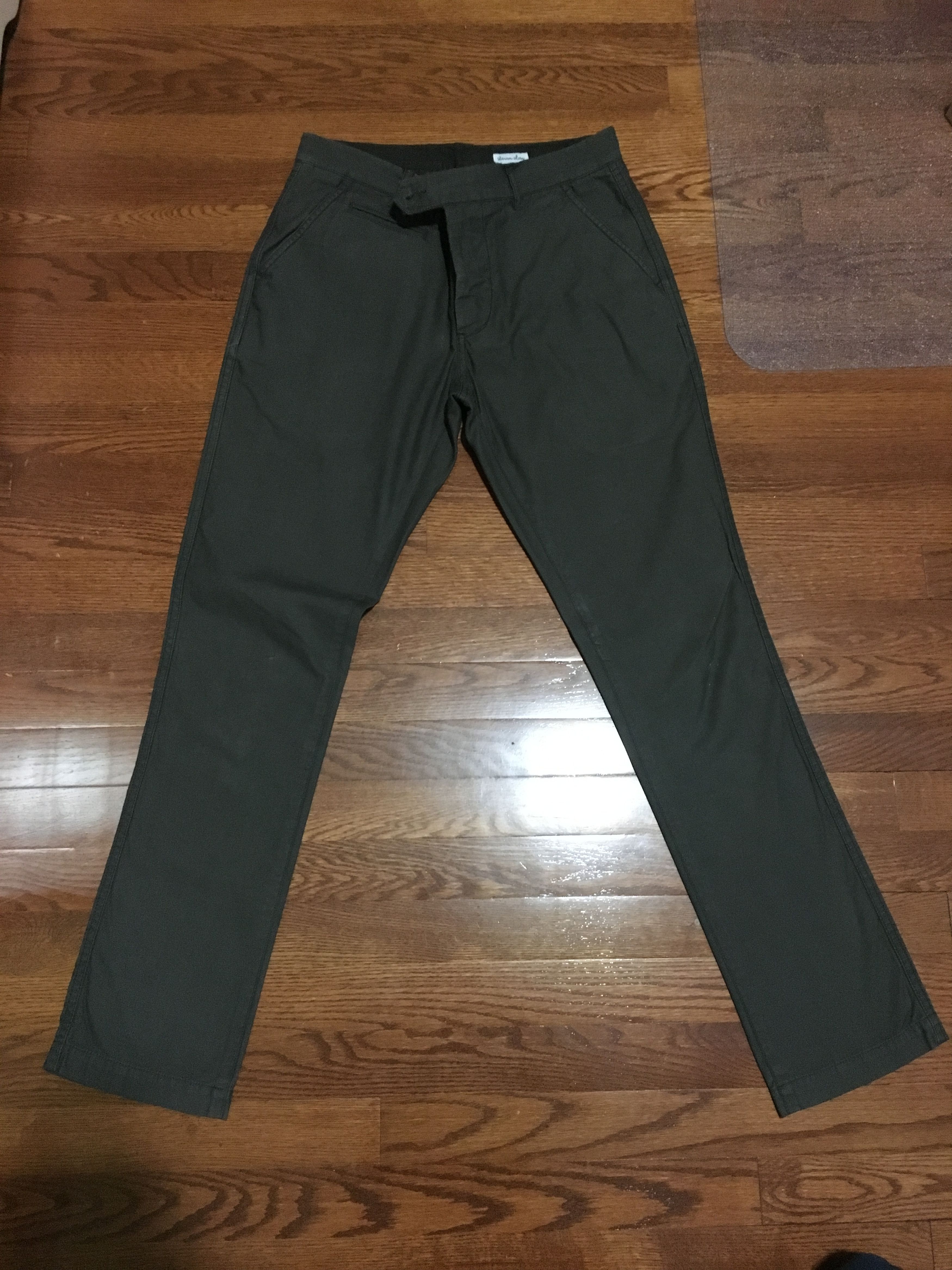 Steven Alan Steven Alan New Yukon Slim Olive Trousers Size US 29 - 2 Thumbnail