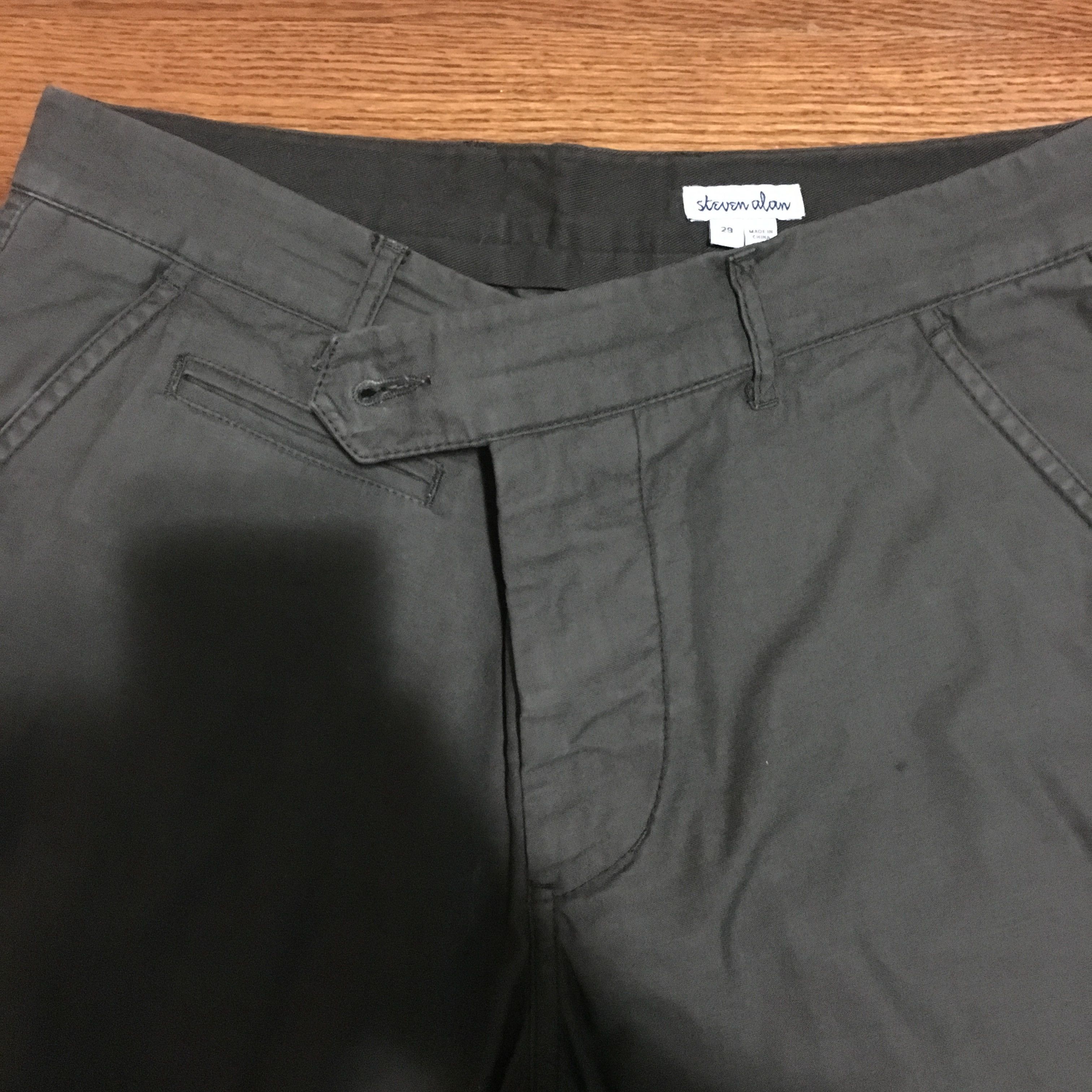 Steven Alan Steven Alan New Yukon Slim Olive Trousers Size US 29 - 3 Thumbnail