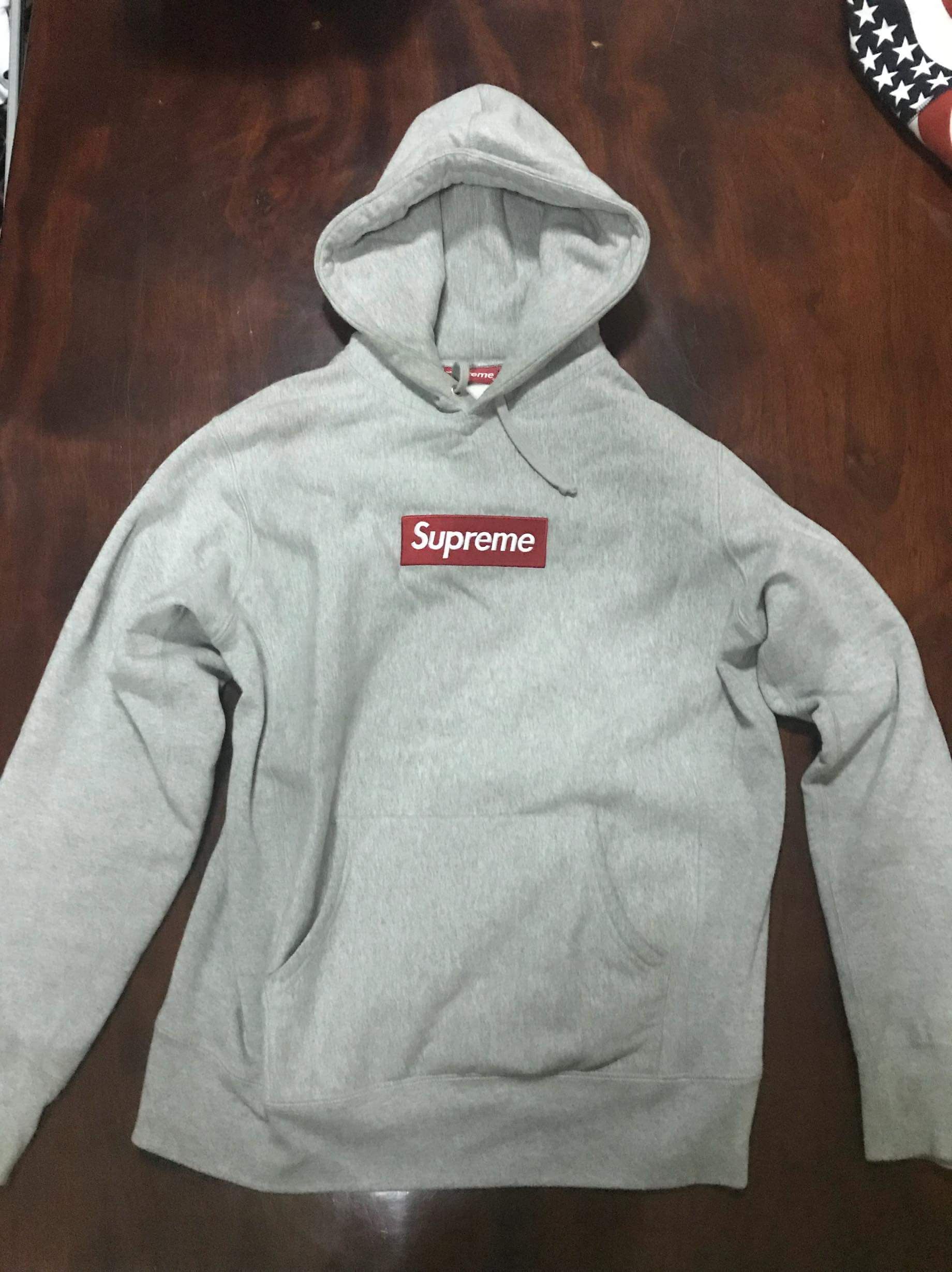 Supreme Supreme Grey box logo 14 | Grailed