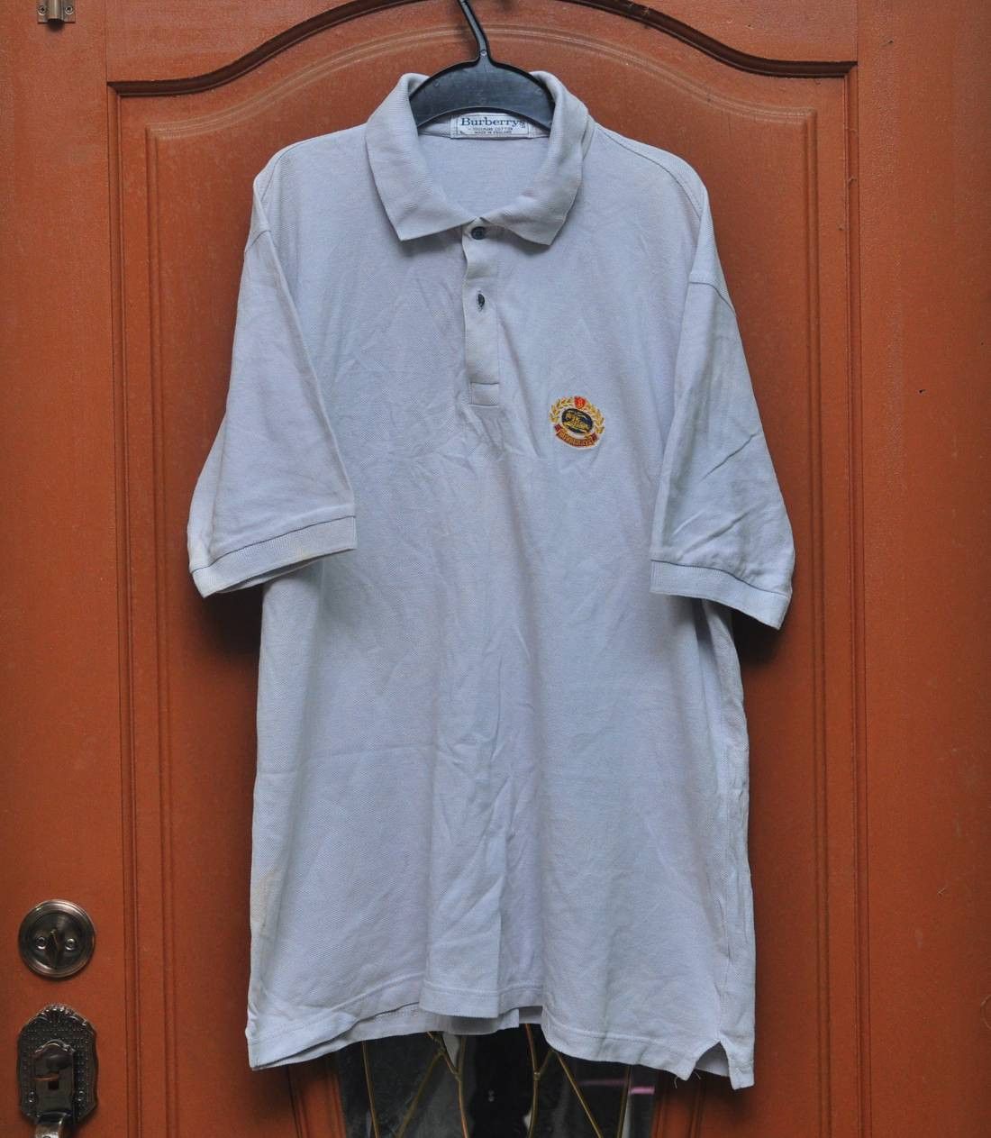 Burberry Burberrys Made In England Polo Shirt Style Size US L / EU 52-54 / 3 - 1 Thumbnail