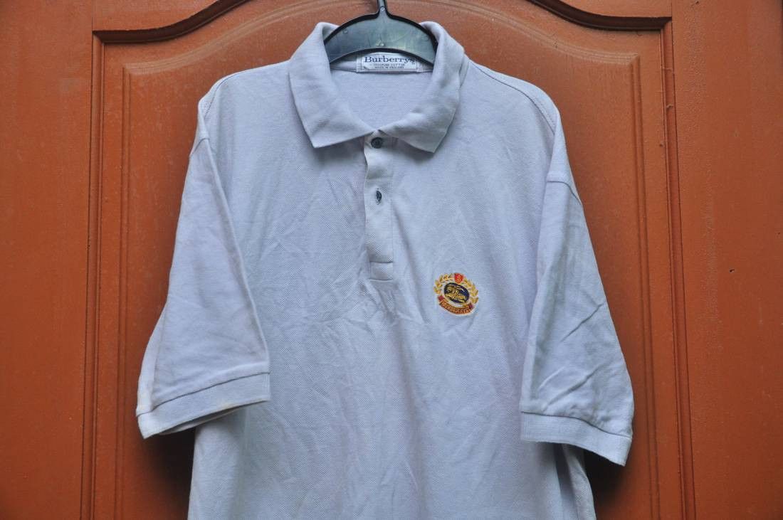 Burberry Burberrys Made In England Polo Shirt Style Size US L / EU 52-54 / 3 - 2 Thumbnail