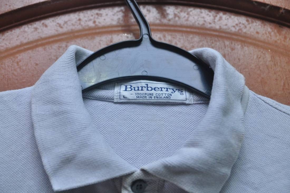 Burberry Burberrys Made In England Polo Shirt Style Size US L / EU 52-54 / 3 - 4 Thumbnail