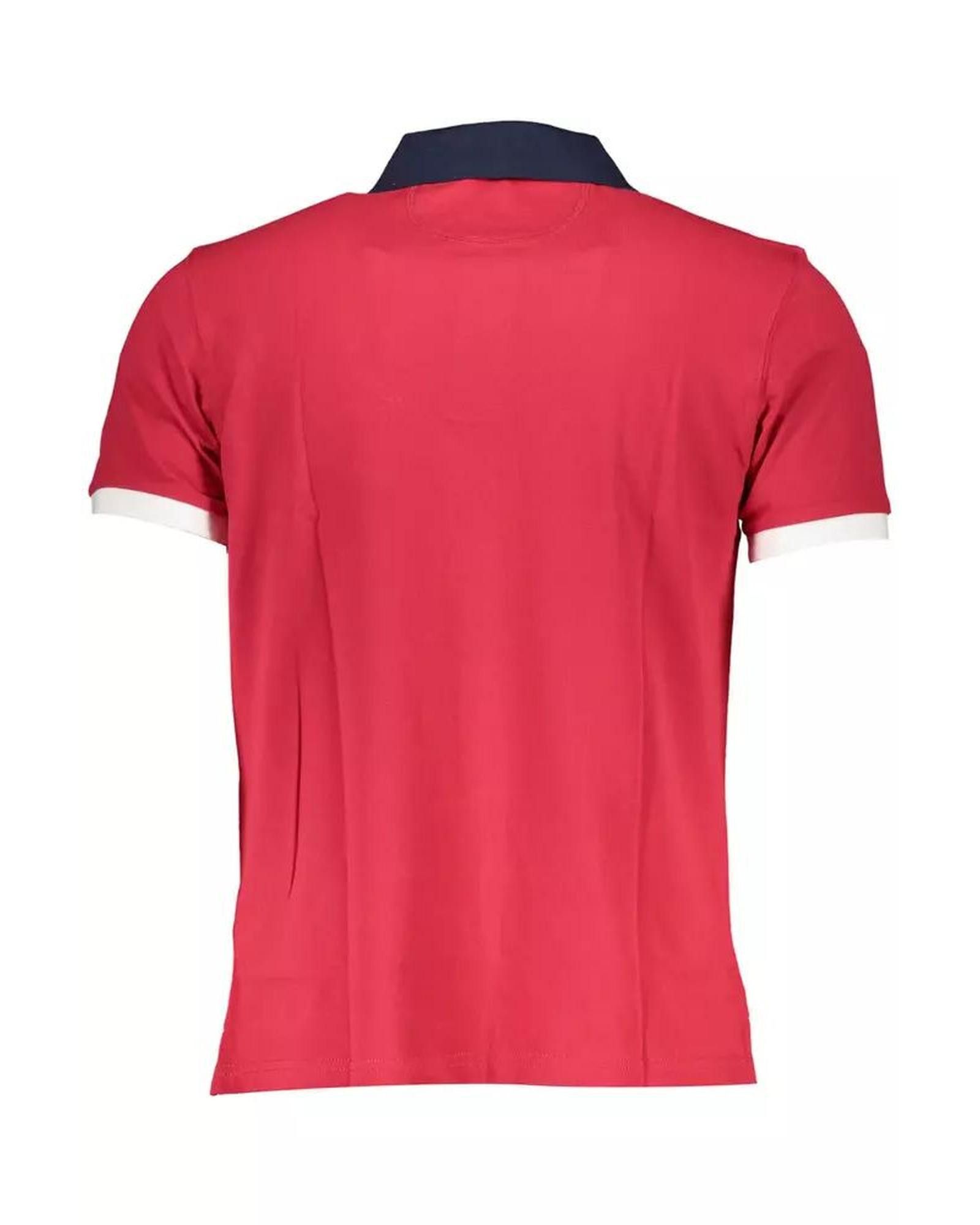 La Martina Green Cotton Polo Shirt