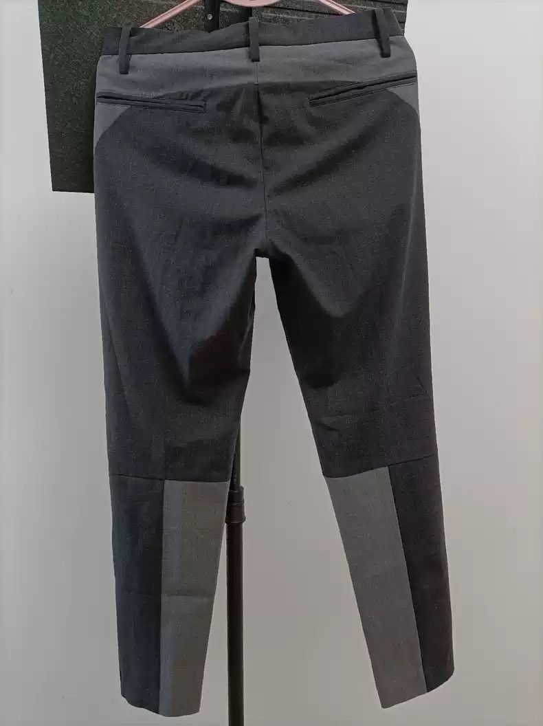 Undercover Gray deconstructed dress pants