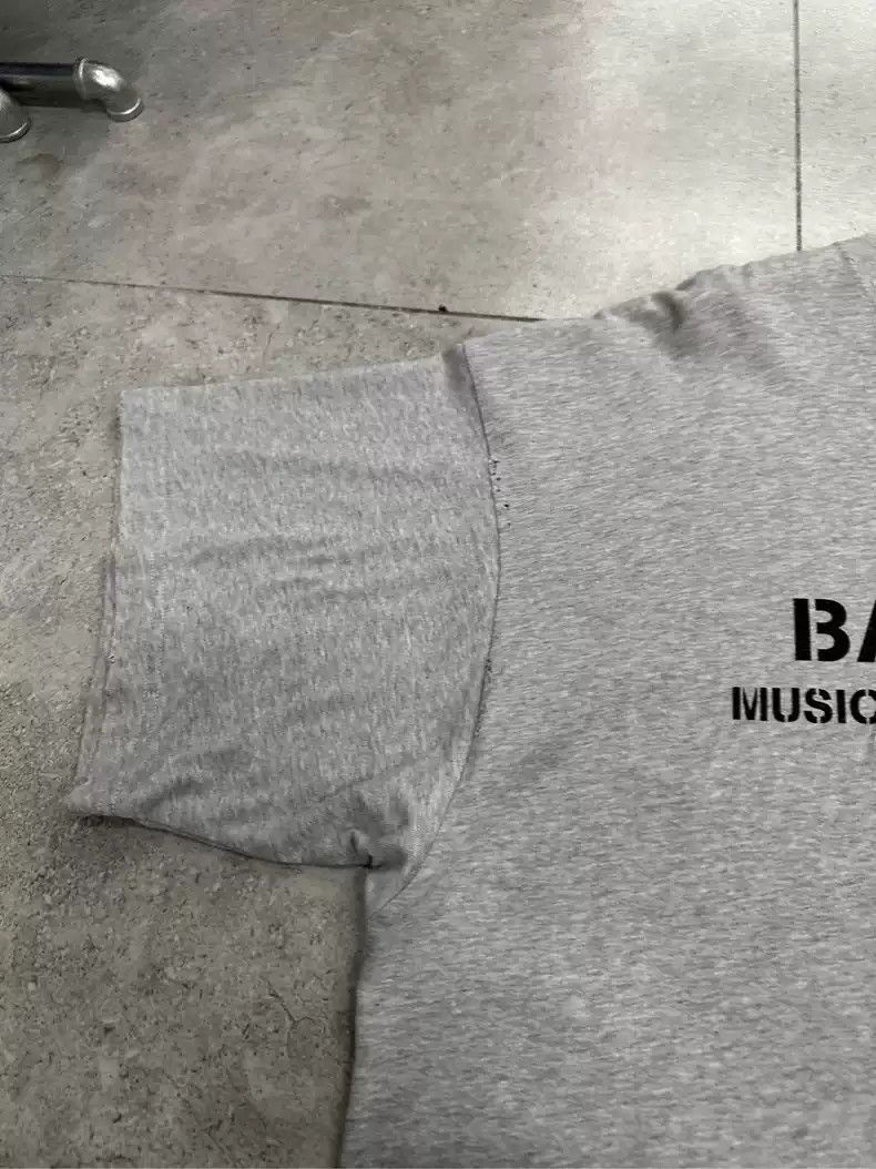 Balenciaga Balenciaga x rupaul Co branded Grey Short sleeved T-shirt Size US L / EU 52-54 / 3 - 6 Thumbnail