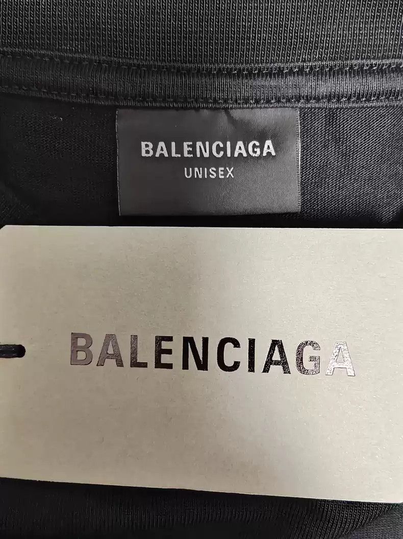 Balenciaga Balenciaga 23FW mud dyed Bitcoin distressed short sleeved T-shirt Size US M / EU 48-50 / 2 - 6 Thumbnail