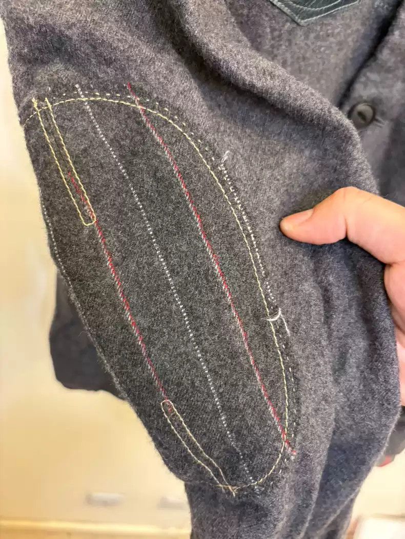 junya watanabe Pleated wool jacket