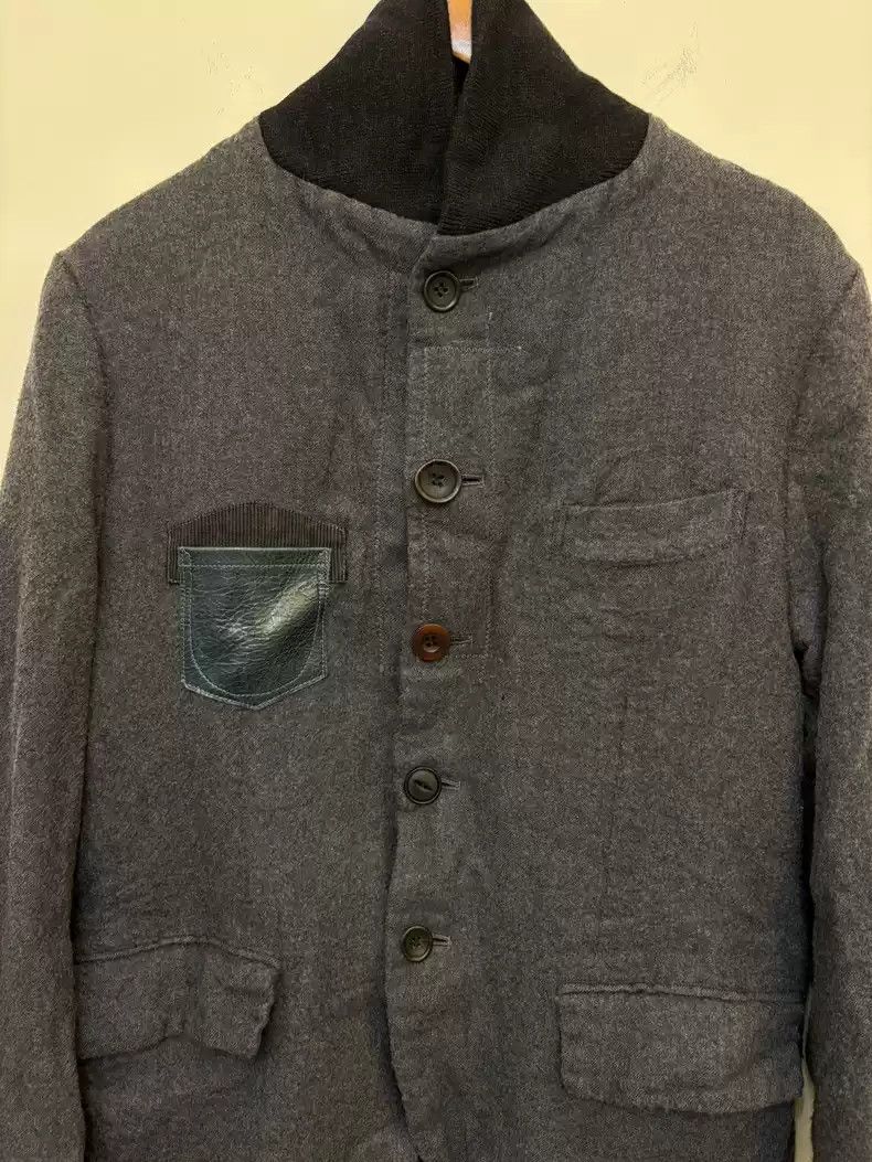 junya watanabe Pleated wool jacket