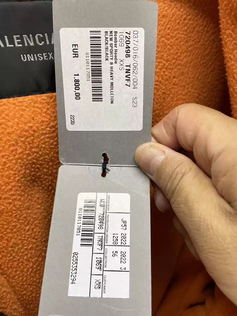 Balenciaga Balenciaga sporty B Distressed Hooded Zippered Hoodie Size US XXS / EU 40 - 5 Thumbnail