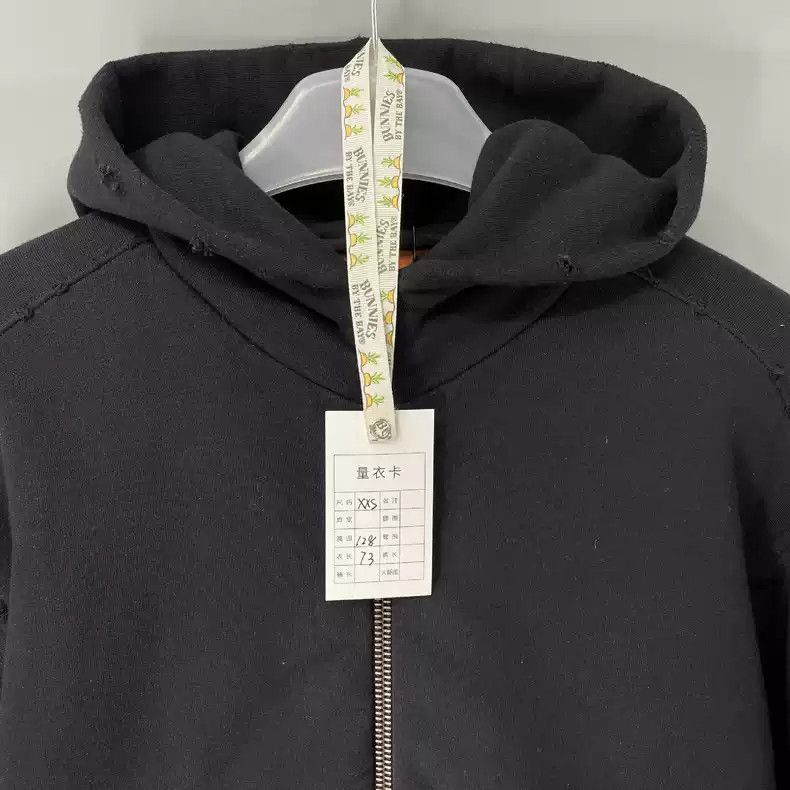 Balenciaga Balenciaga sporty B Distressed Hooded Zippered Hoodie Size US XXS / EU 40 - 6 Thumbnail