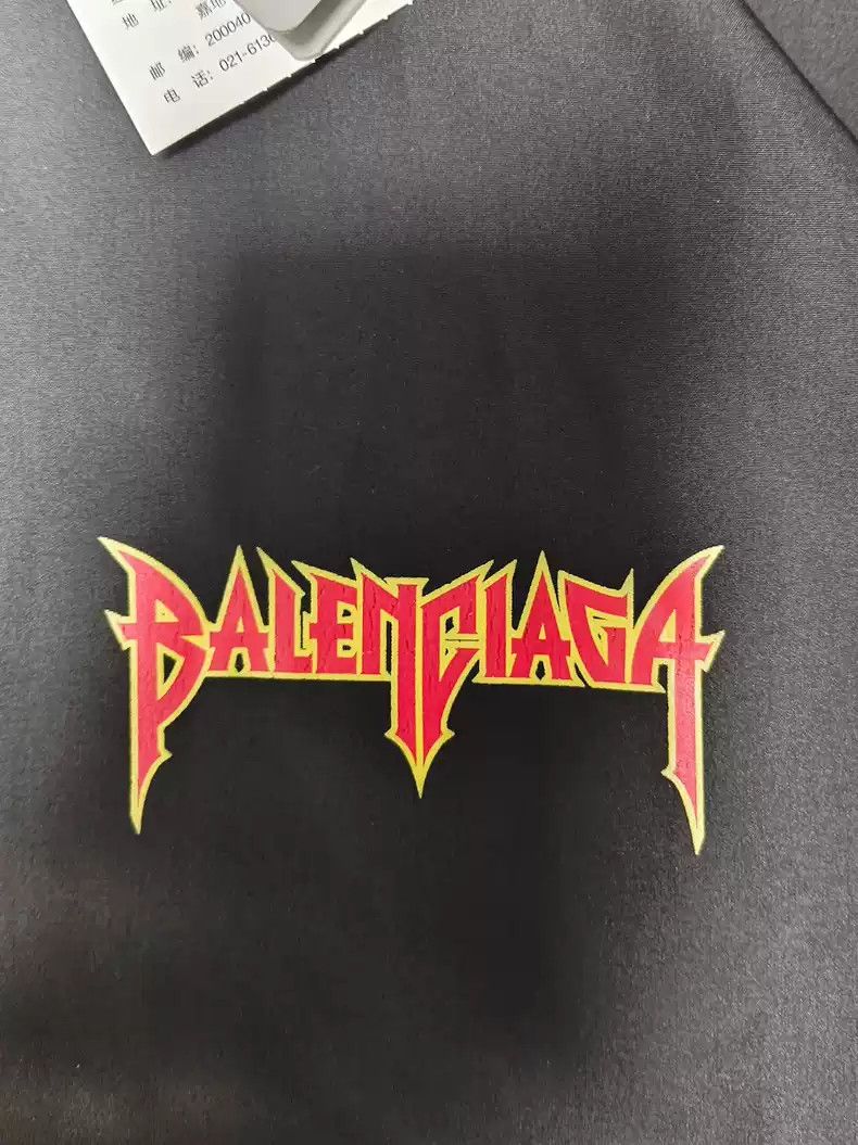 Balenciaga Balenciaga22ss Lightning Flame Rock Meta Band Jackets Size US M / EU 48-50 / 2 - 4 Thumbnail