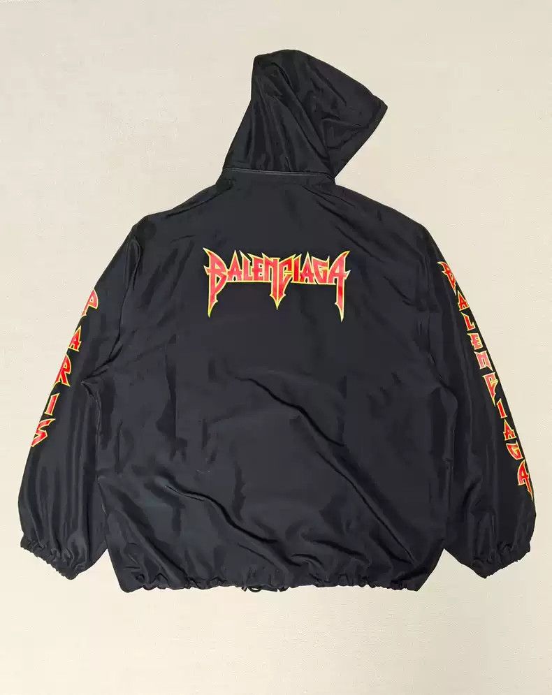 Balenciaga Balenciaga22ss Lightning Flame Rock Meta Band Jackets Size US M / EU 48-50 / 2 - 3 Thumbnail