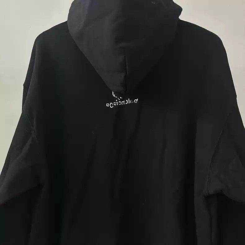 Balenciaga Balenciaga SS23 front and rear graffiti logo printed hoodie Size US XS / EU 42 / 0 - 4 Thumbnail