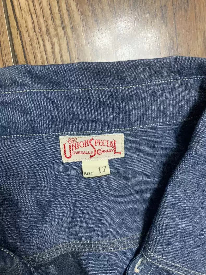 FREEWHEELERS Skeleton Denim Shirt