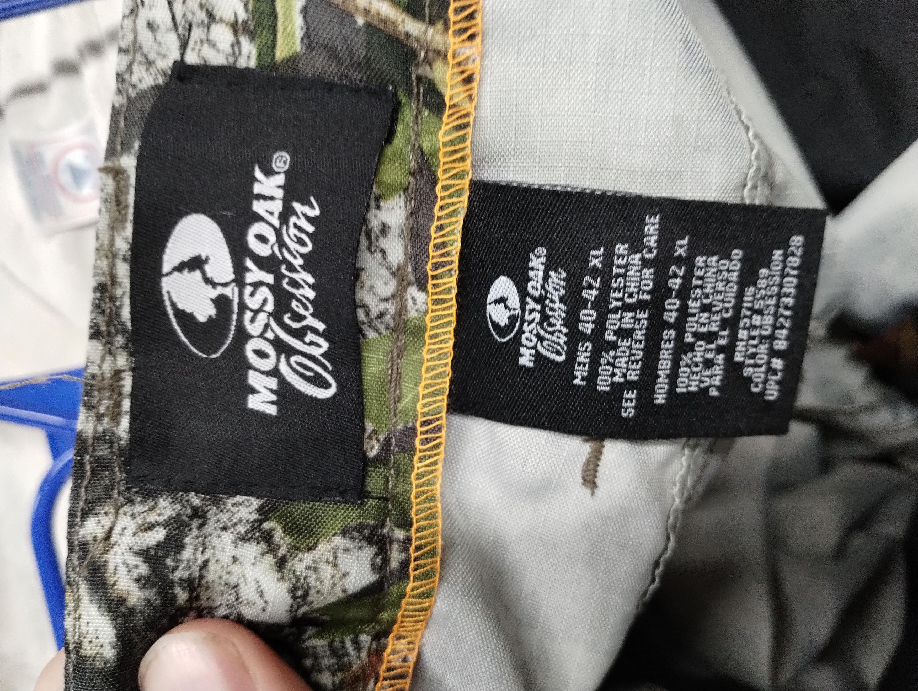 Realtree × Vintage Vintage Mossy Oak Polyester Rip-Stop Pants Size US 36 / EU 52 - 4 Thumbnail