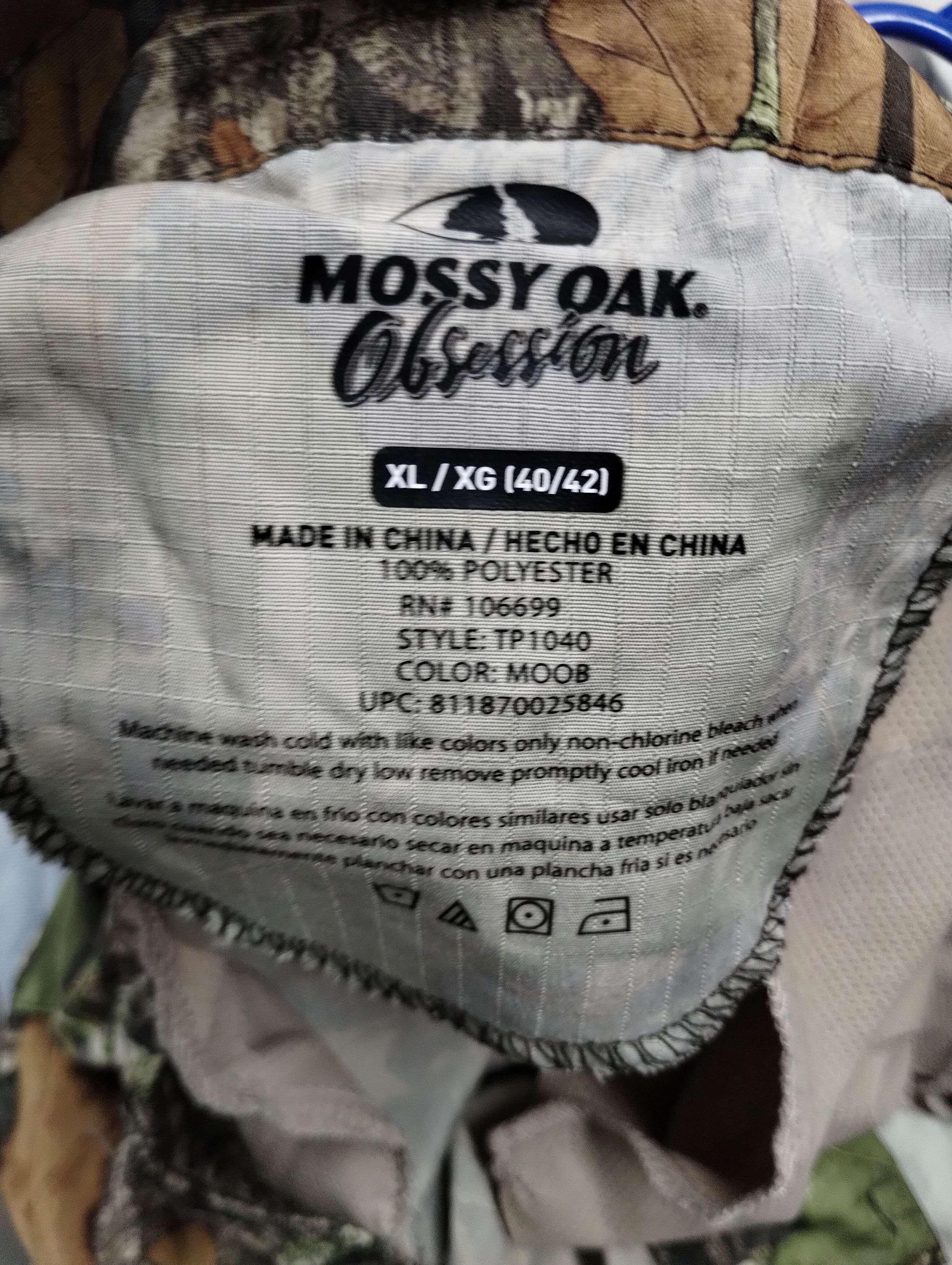 Realtree × Vintage Vintage Mossy Oak Polyester Rip-Stop Pants Size US 38 / EU 54 - 4 Thumbnail