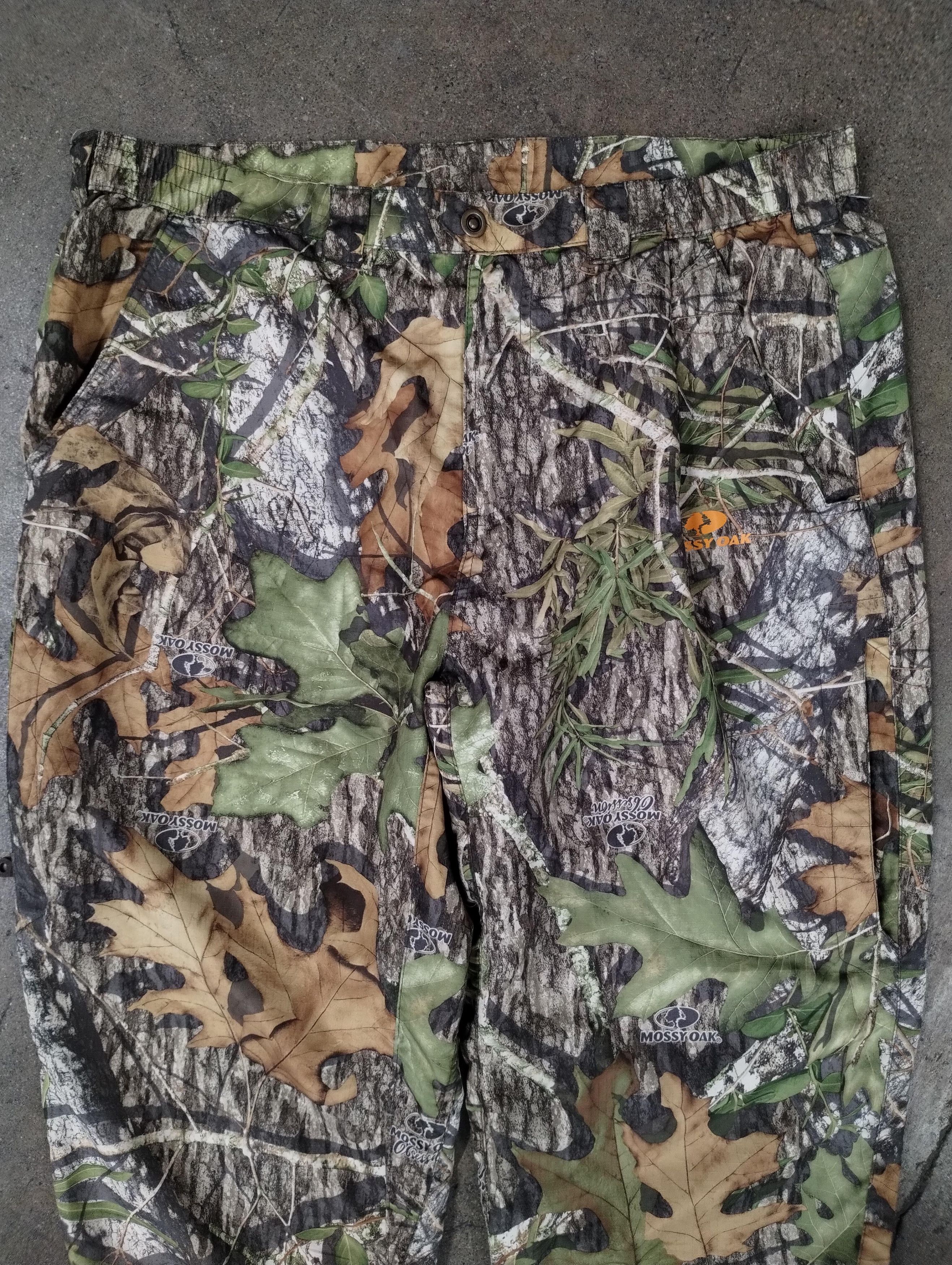 Realtree × Vintage Vintage Mossy Oak Polyester Rip-Stop Pants Size US 38 / EU 54 - 3 Thumbnail