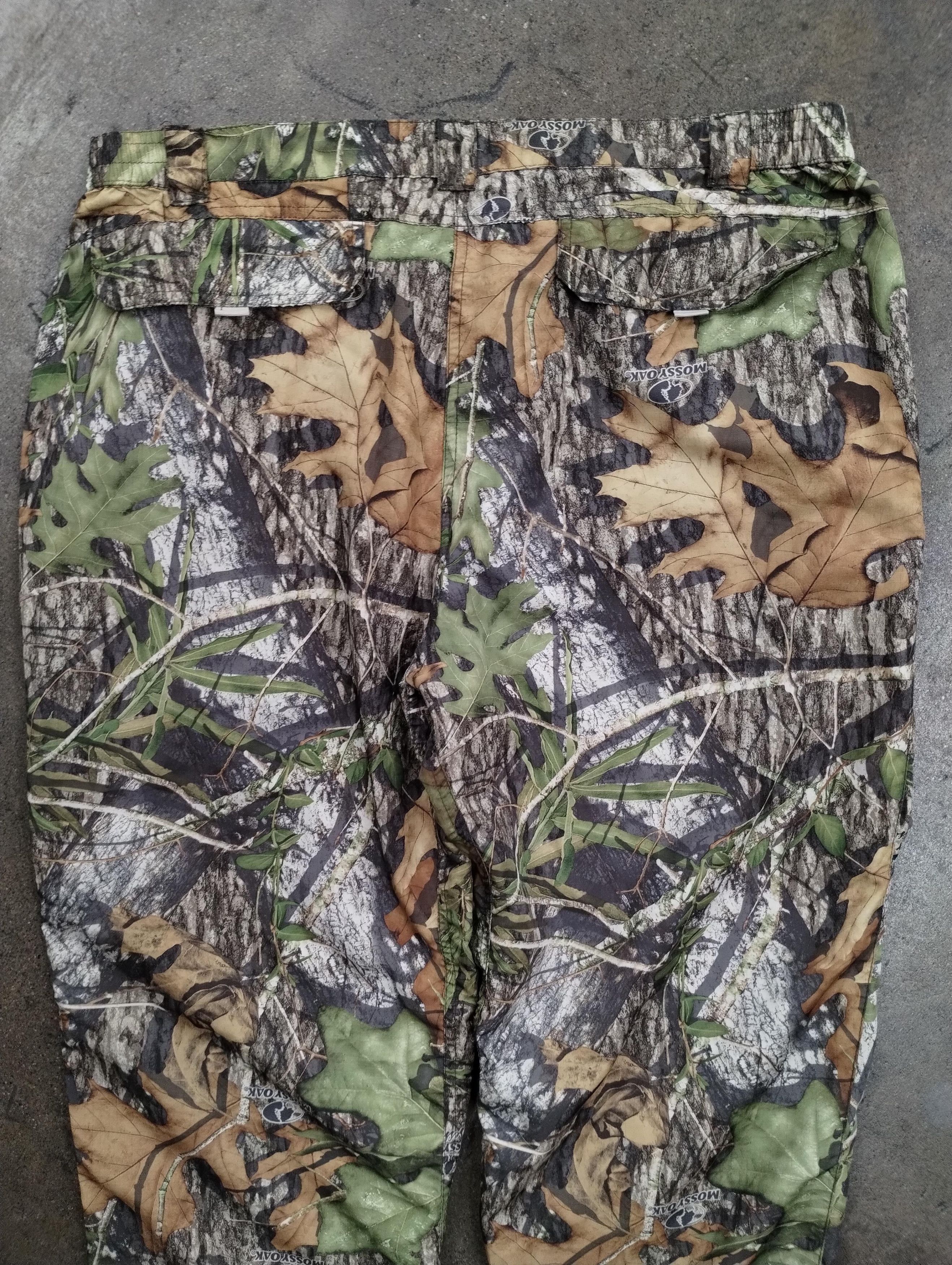Realtree × Vintage Vintage Mossy Oak Polyester Rip-Stop Pants Size US 38 / EU 54 - 7 Thumbnail