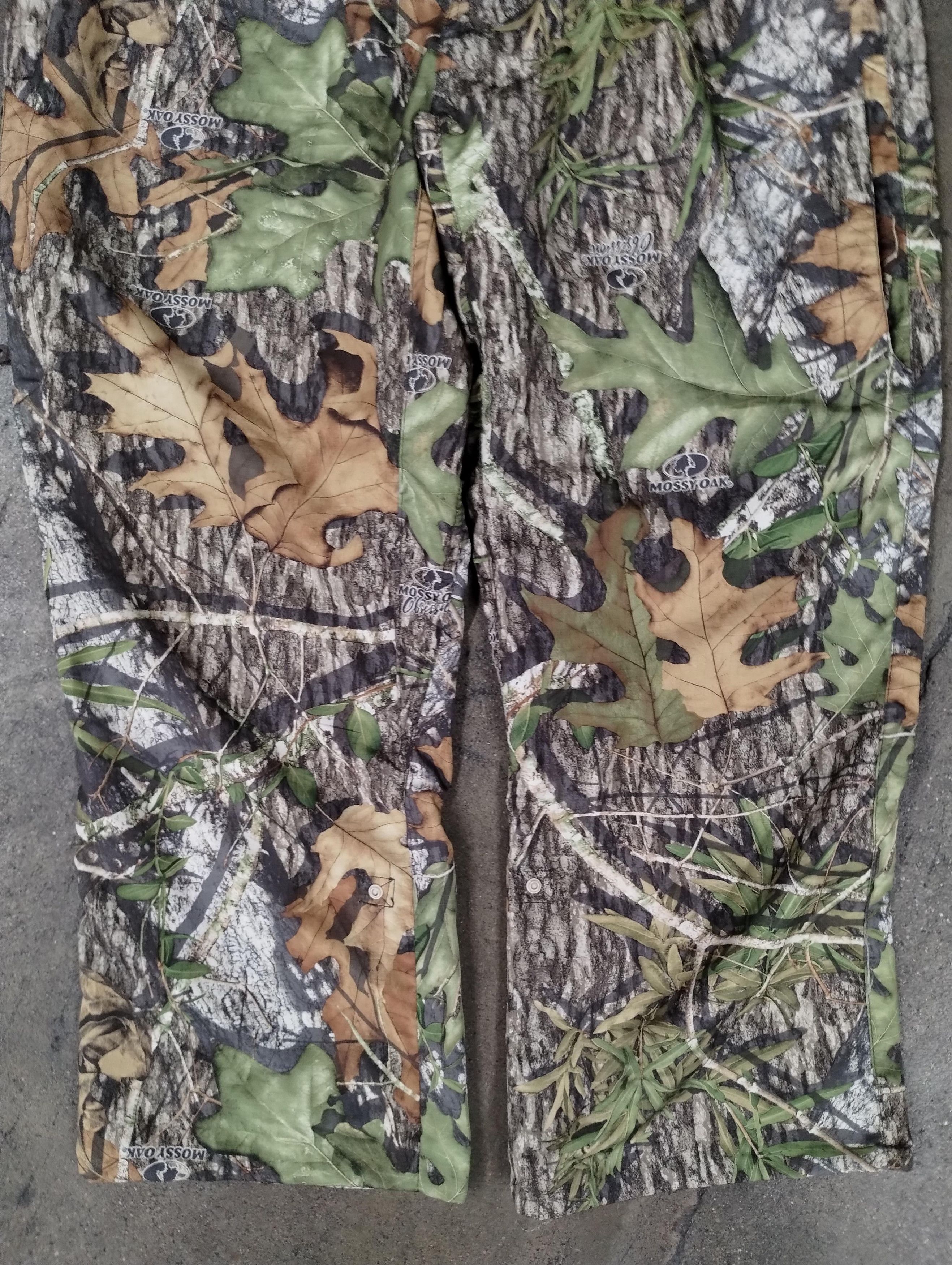 Realtree × Vintage Vintage Mossy Oak Polyester Rip-Stop Pants Size US 38 / EU 54 - 2 Thumbnail