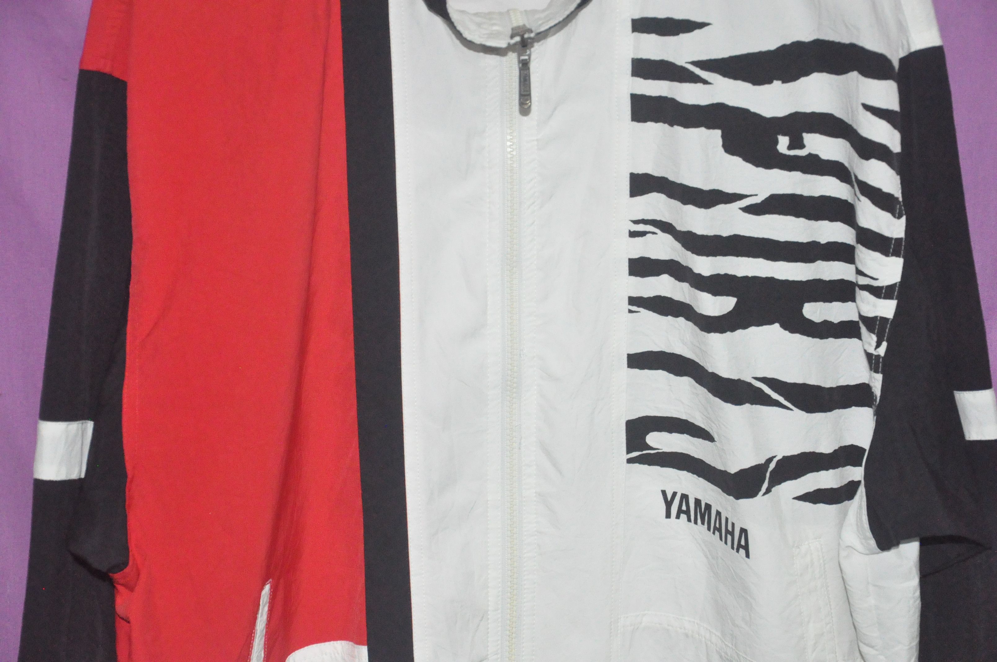 Yamaha Vintage Yamaha Lightweight Windbreaker Size US L / EU 52-54 / 3 - 3 Thumbnail