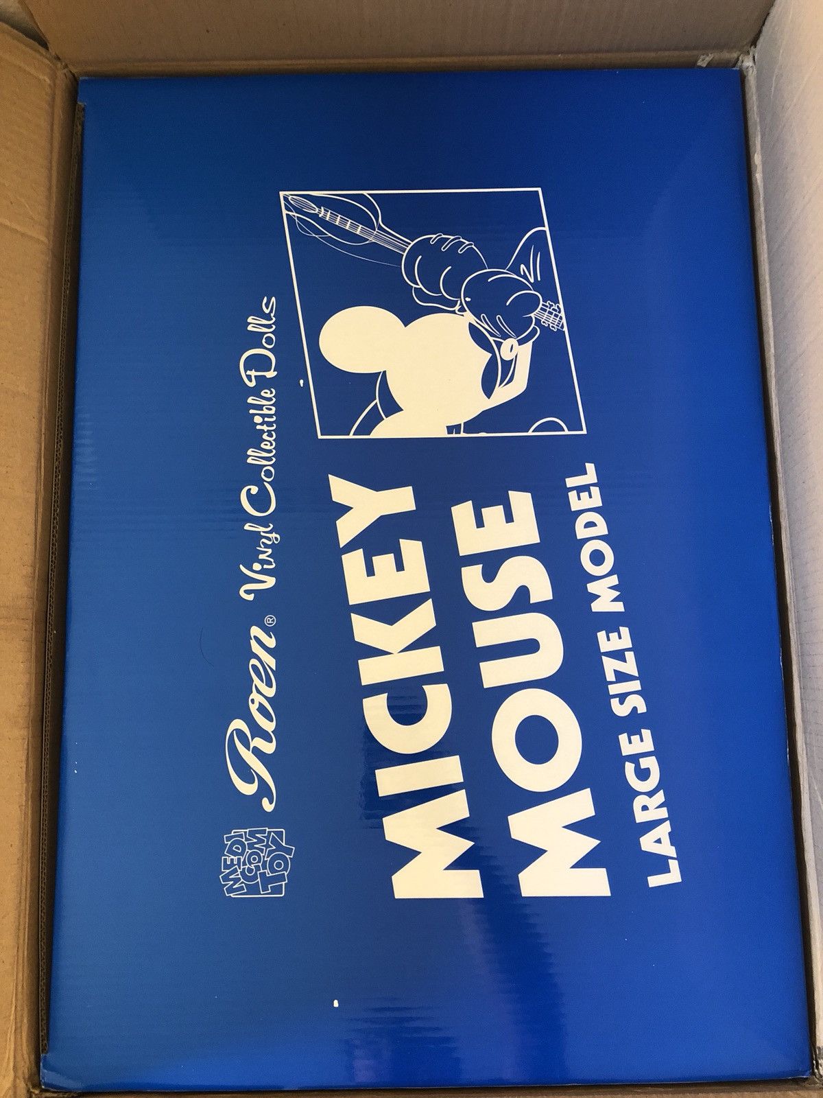 Medicom Toy LARGE 500mm The Clash Guitar Mickey - Medicom Meets Mickey |  Grailed