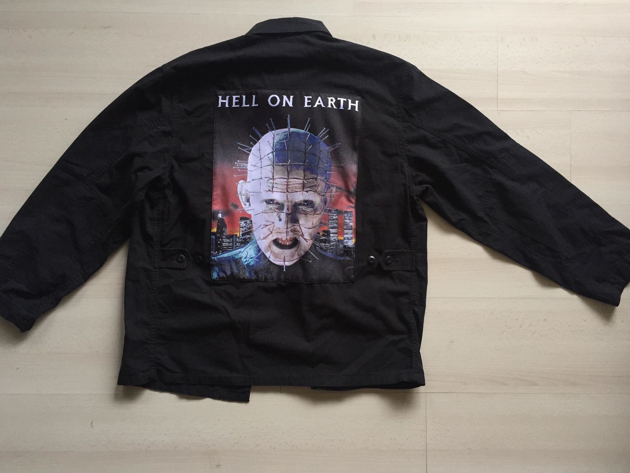 Supreme hot sale hellraiser jacket