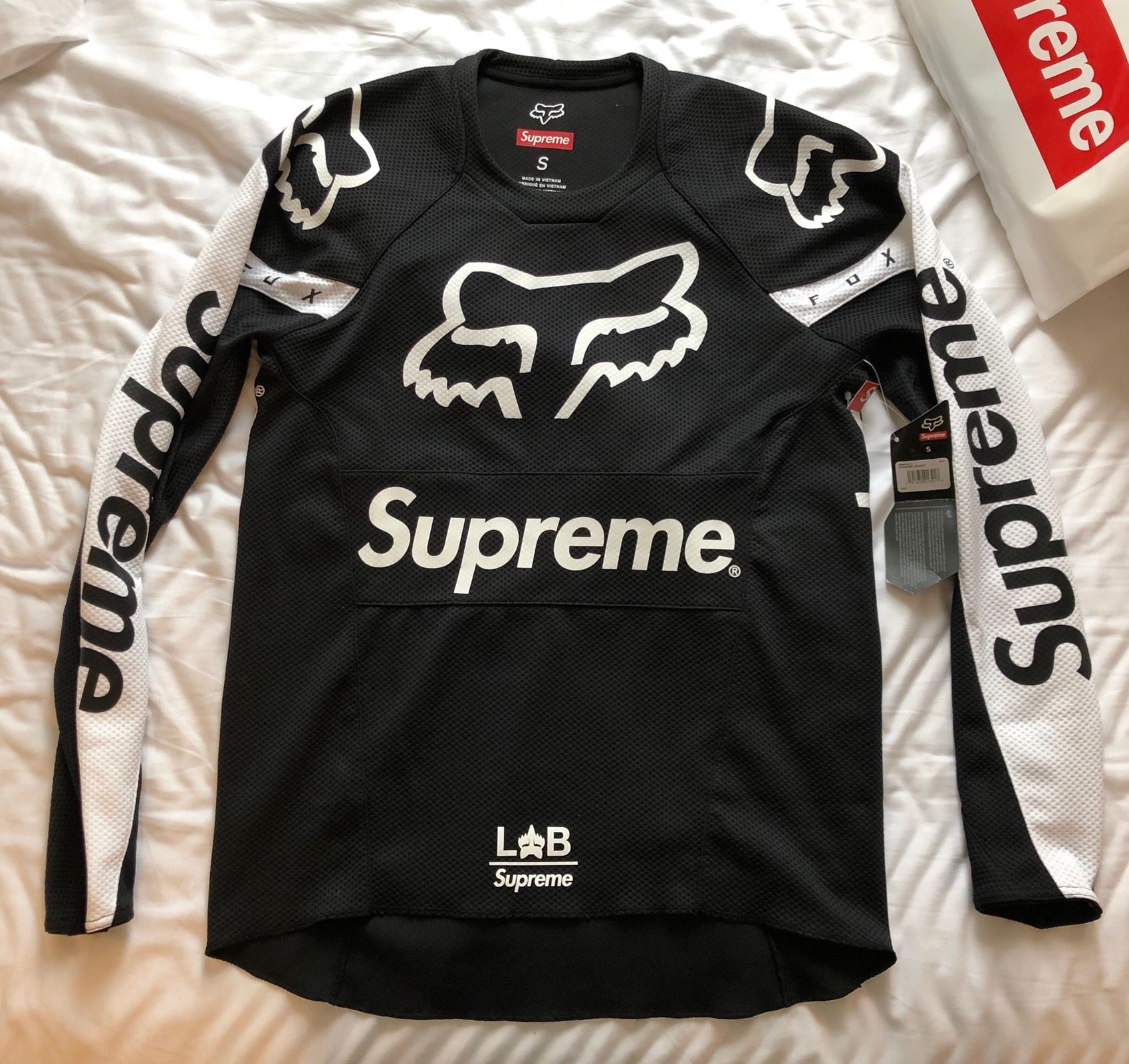 55¥] Supreme Fox Racing Jersey - found this and bought it to have