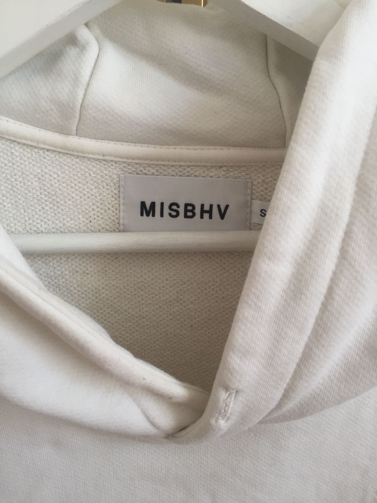 Misbhv *NEED GONE* "Rest in Pieces" Oversized Hoodie in white Size US S / EU 44-46 / 1 - 3 Thumbnail