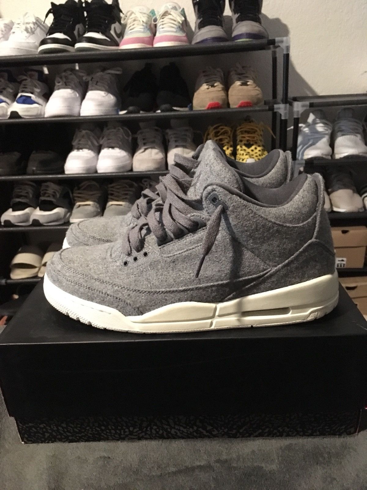 Jordan Brand Jordan Retro 3 “Wool” Size US 11 / EU 44 - 3 Thumbnail
