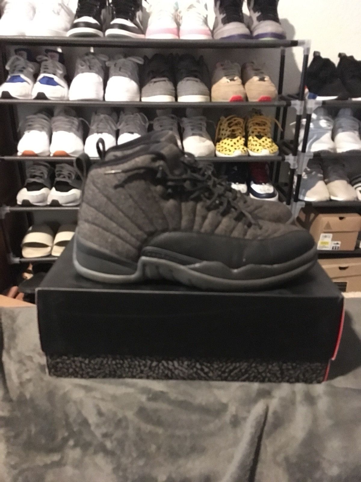 Jordan Brand Jordan Retro 12 “wool” Size US 10.5 / EU 43-44 - 3 Thumbnail