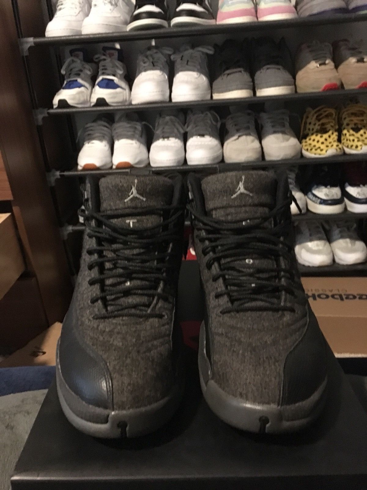 Jordan Brand Jordan Retro 12 “wool” Size US 10.5 / EU 43-44 - 2 Thumbnail