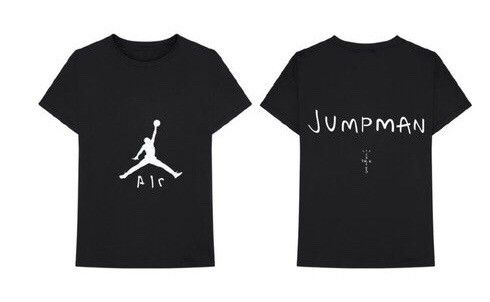 Travis scott cheap jordan tee