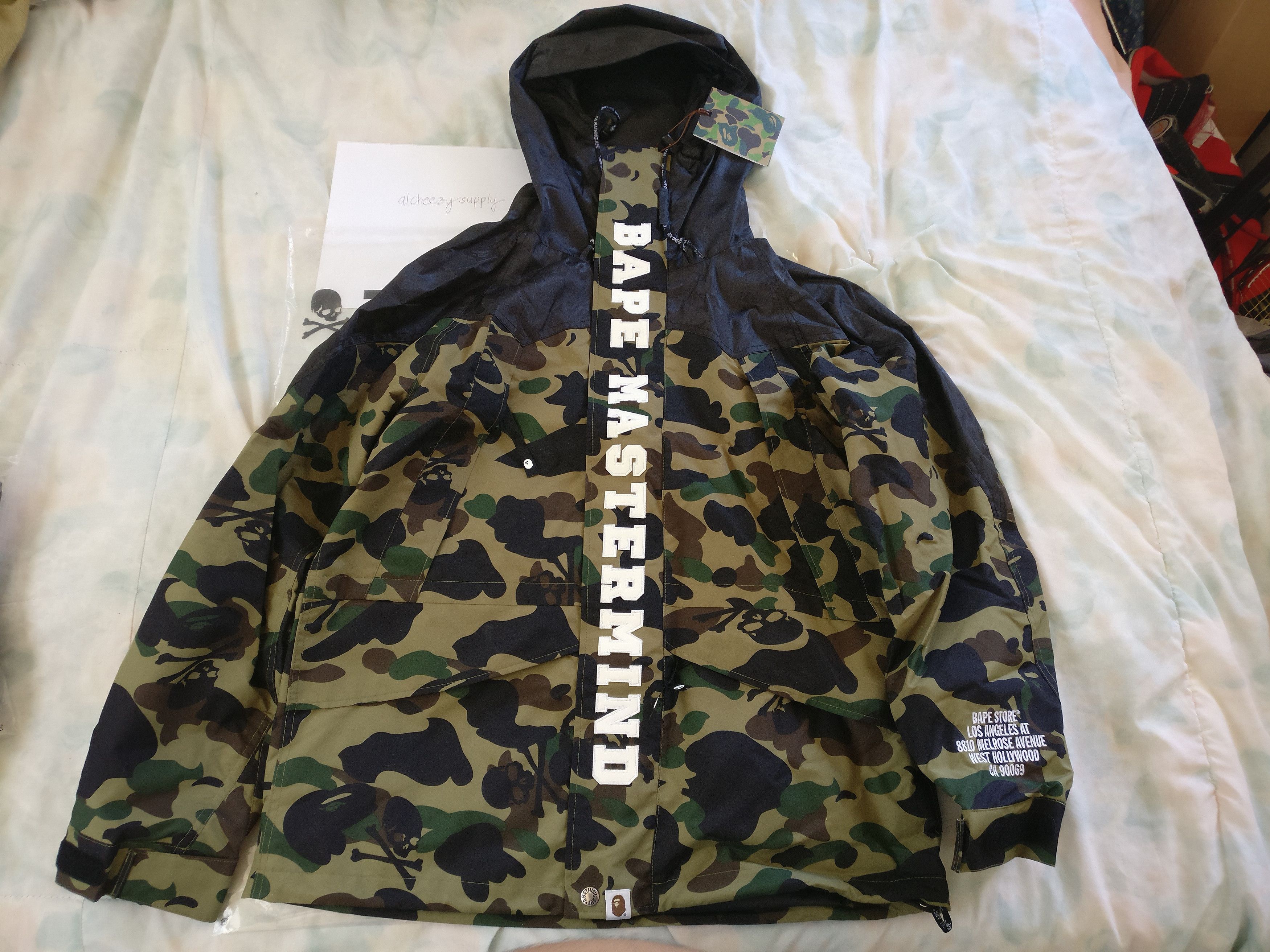 Bape mastermind snowboard store jacket