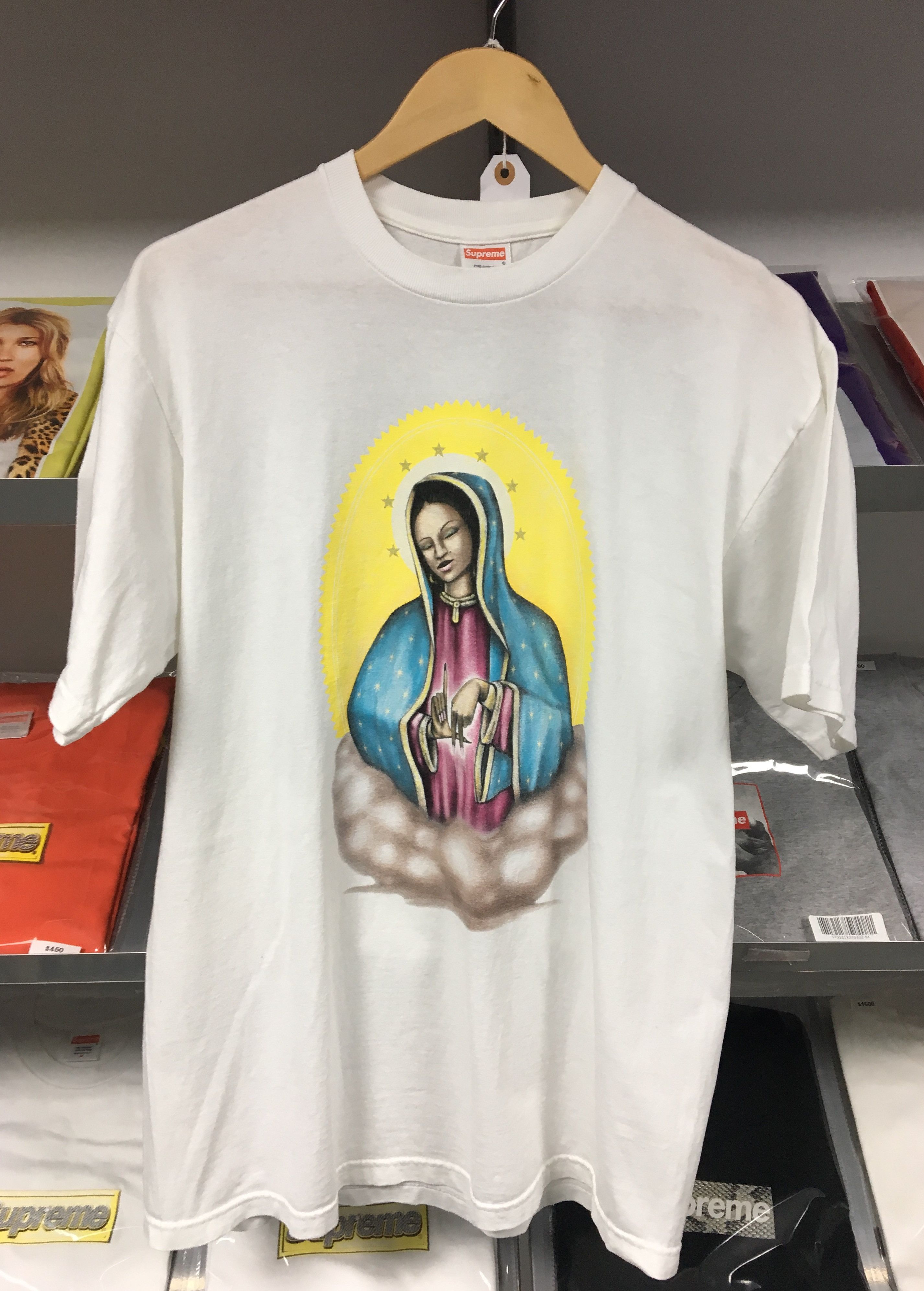 Supreme LA Virgen de Guadalupe Mary Tee