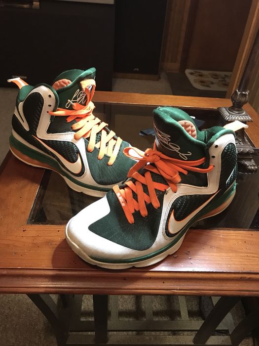 Nike LeBron 9 'Miami Hurricanes' - Available on  