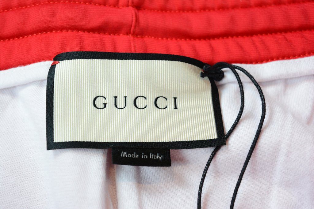 Gucci GUCCI Red EMBROIDERED SHORTS SS 2014 Size US 38 / EU 54 - 2 Thumbnail
