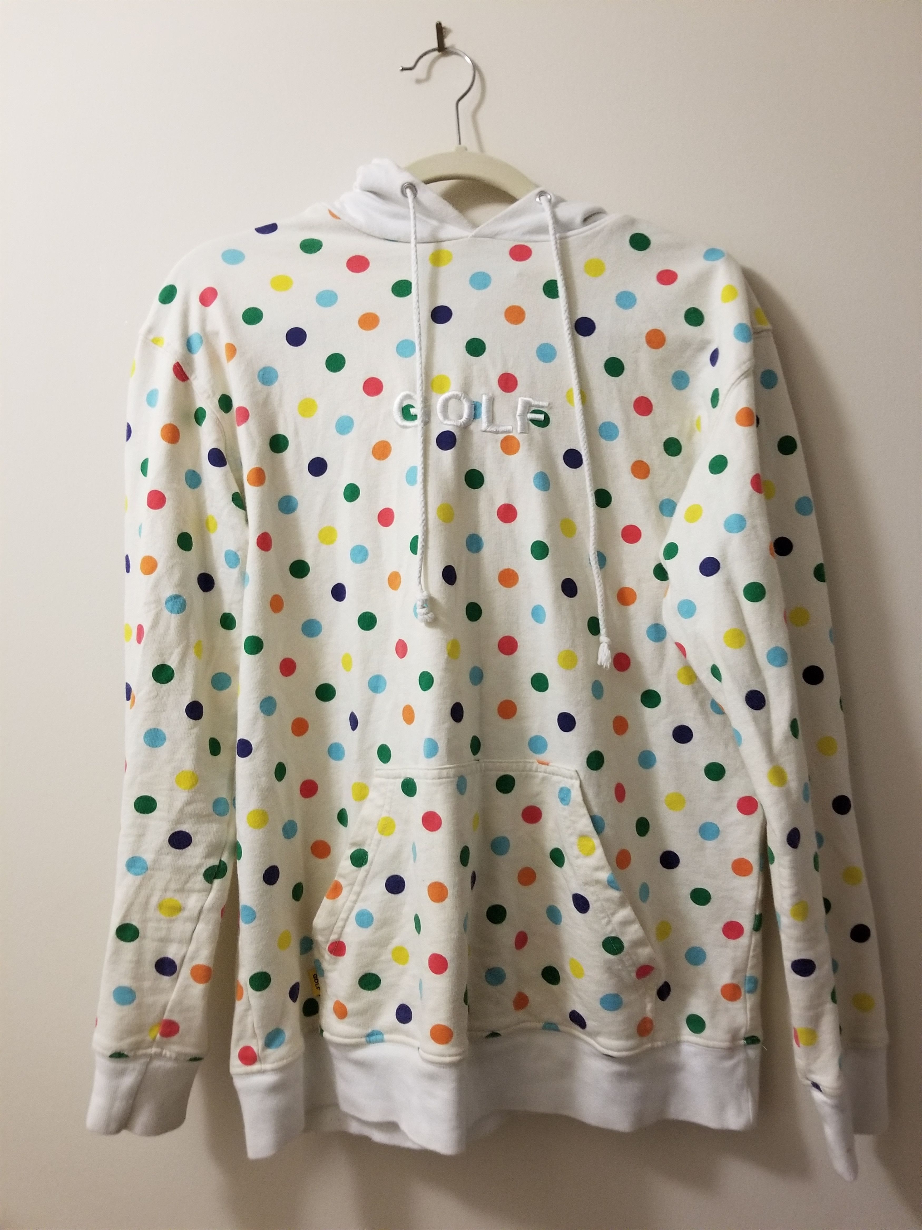 Polka dot shop golf hoodie