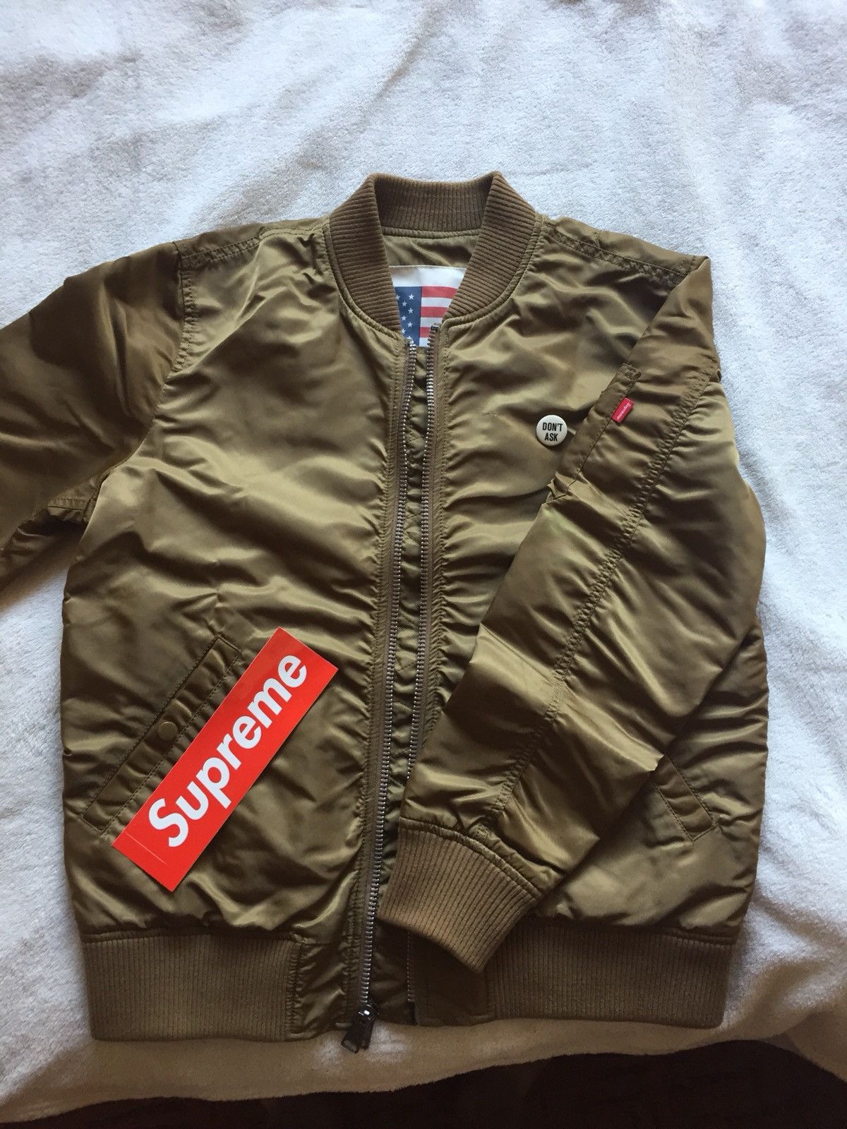 14ss Supreme Blood Chit Reversible MA-1