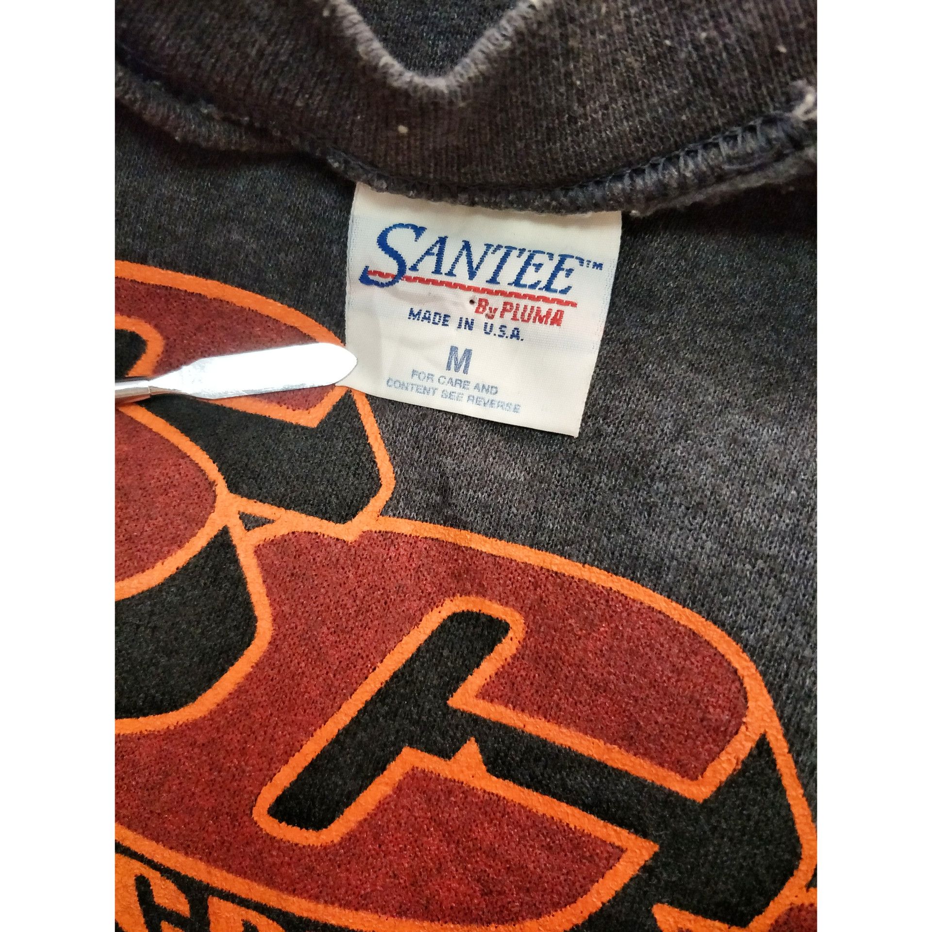 Santa Cruz Skateboards × Vintage Rare Vintage Classic 90's Santa Cruz SCS Skateboard Crewneck Size US M / EU 48-50 / 2 - 4 Thumbnail