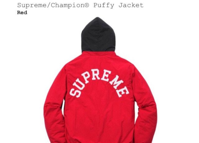 Supreme champion puffer jacket online