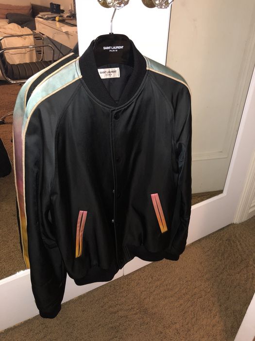 Saint laurent panther on sale jacket