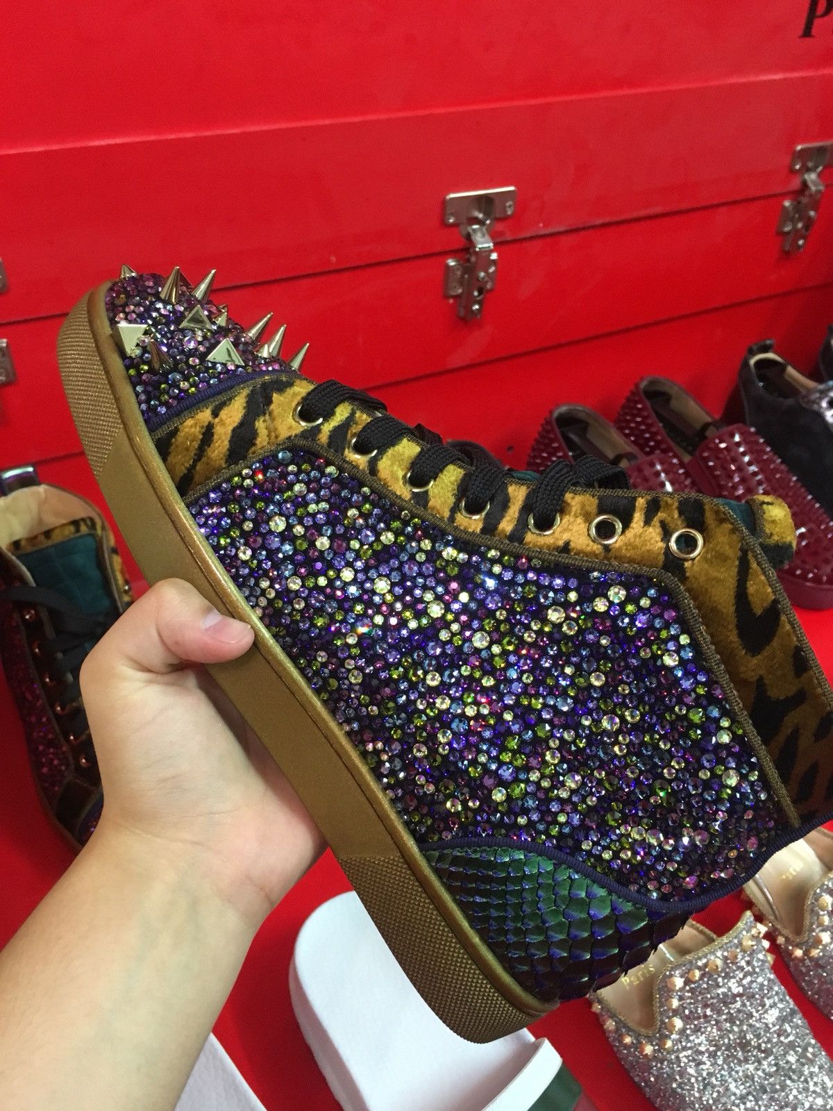 Christian Louboutin NOLIMIT FLAT PYTHON