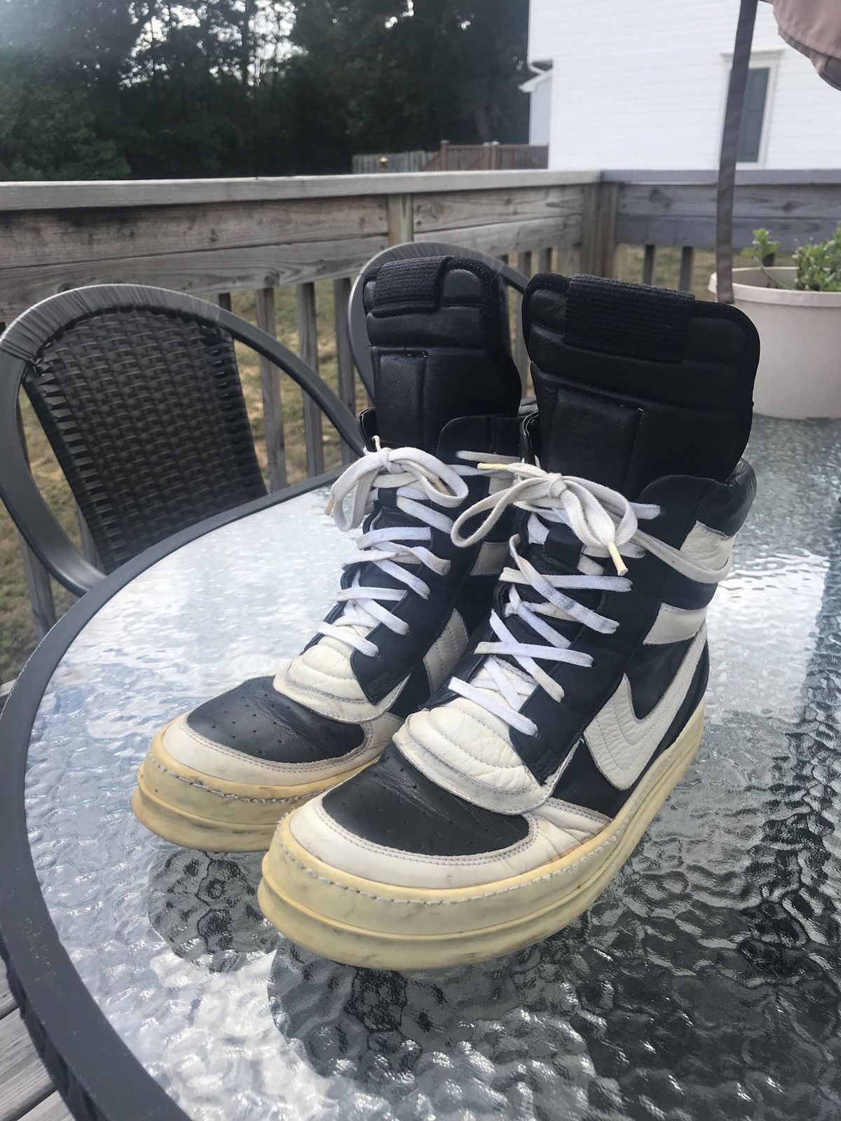 Rick Owens S/S 2008 Geobasket Size US 8.5 / EU 41-42 - 1 Preview
