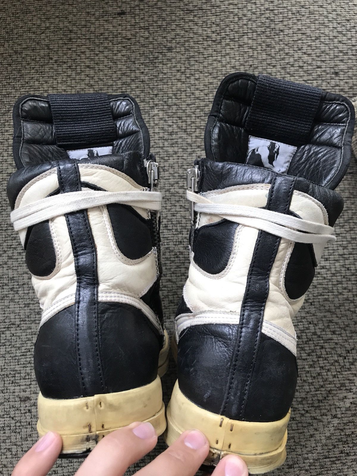 Rick Owens S/S 2008 Geobasket Size US 8.5 / EU 41-42 - 5 Thumbnail