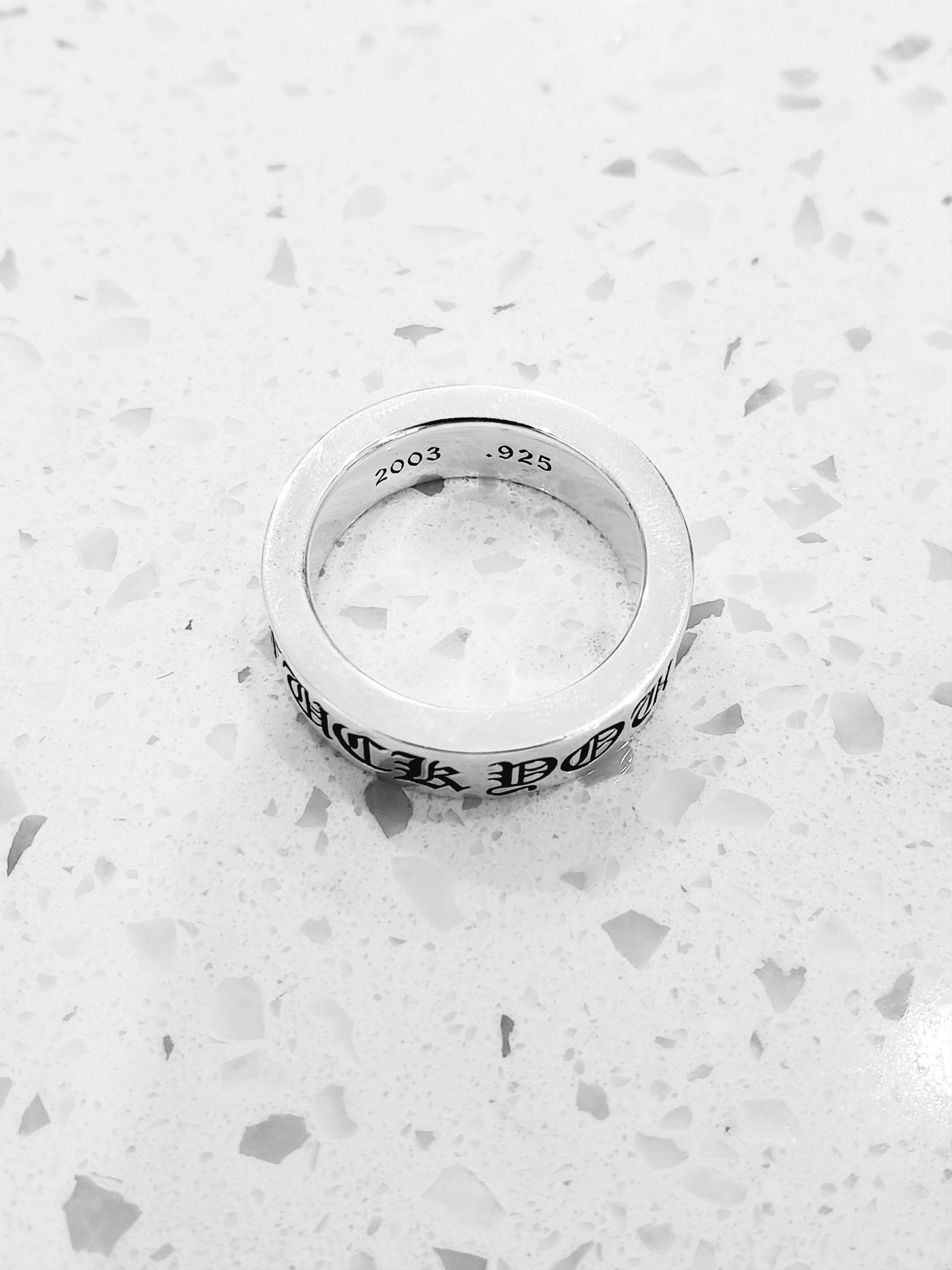 Chrome Hearts Fuck You Ring - 6mm Spacer┃Shop Now