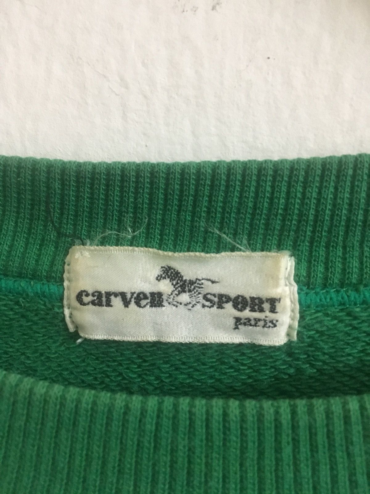 Carven × Designer × Vintage Carven Sport Embroidered sweatshirt jumper crewneck Size US M / EU 48-50 / 2 - 6 Thumbnail