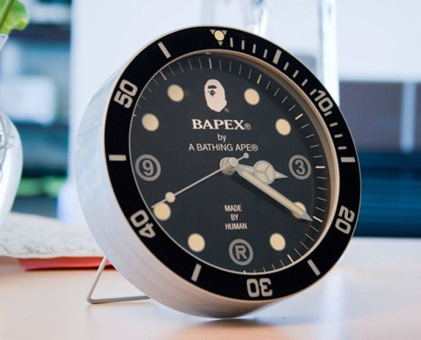 Bape Bapex Wall/Desk Clock 2009 - BAPE A Bathing Ape Rolex | Grailed