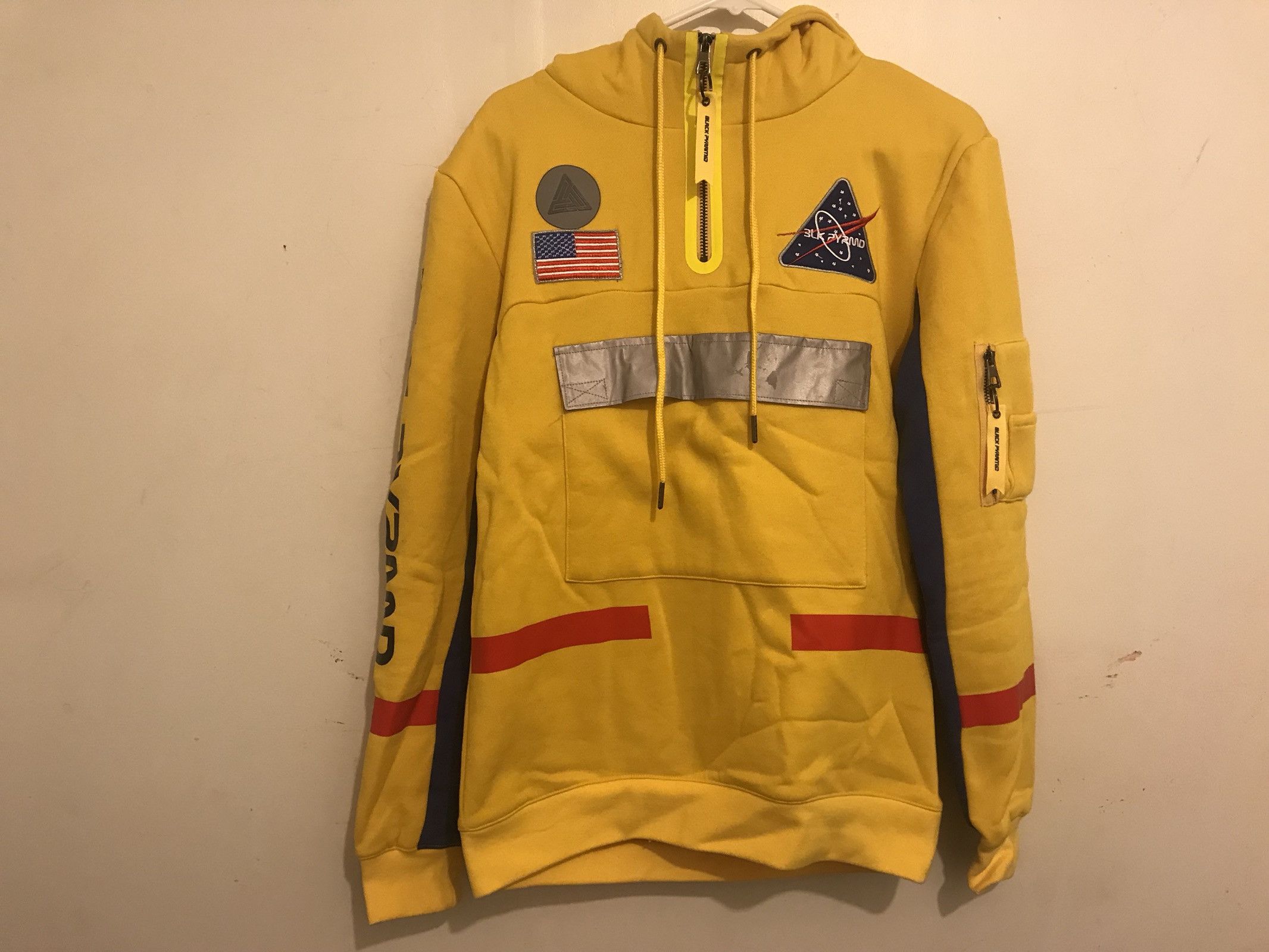 Black Pyramid NASA Space Trooper Hoodie Grailed