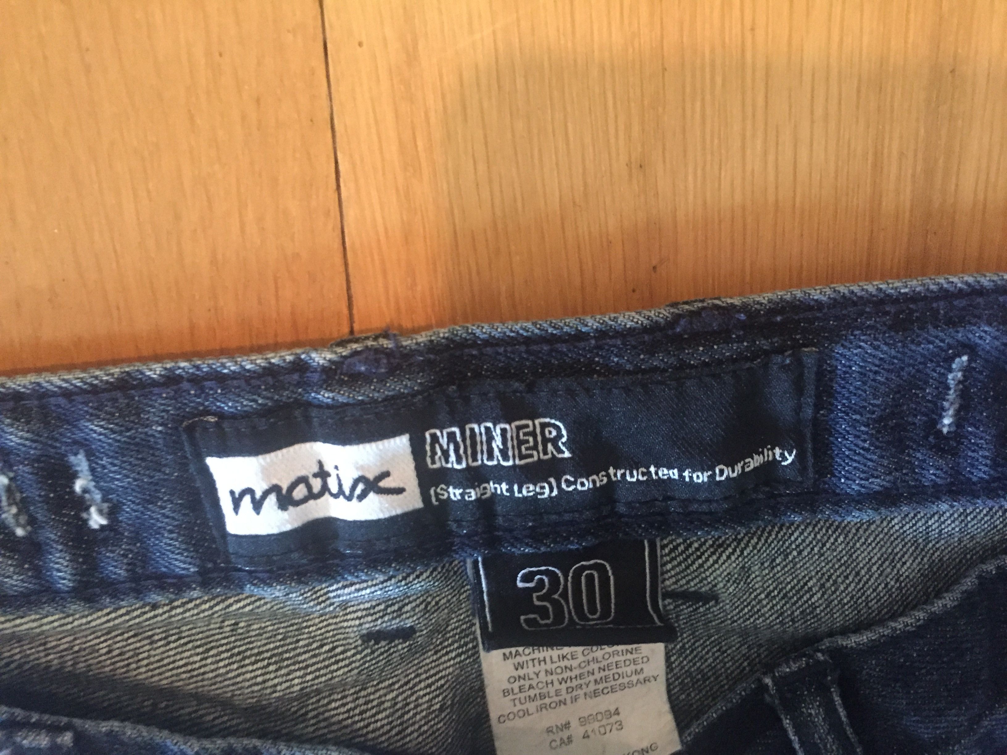 Matix Matix Miner Jeans Size US 30 / EU 46 - 2 Thumbnail