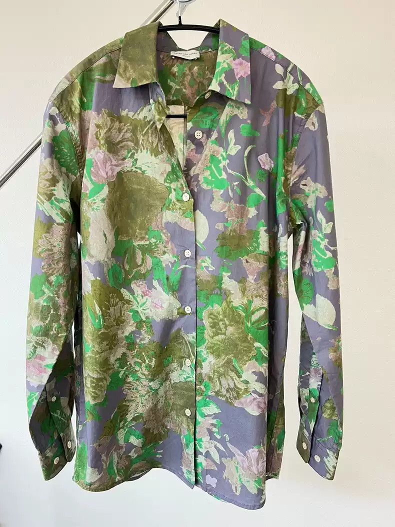 Dries Van Noten Dries Van Noten silk flower shirt Size US L / EU 52-54 / 3 - 2 Thumbnail